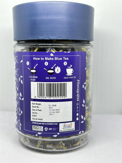 Butterfly Pea Flower Herbal Blue Tea  | The Nagraj Tea